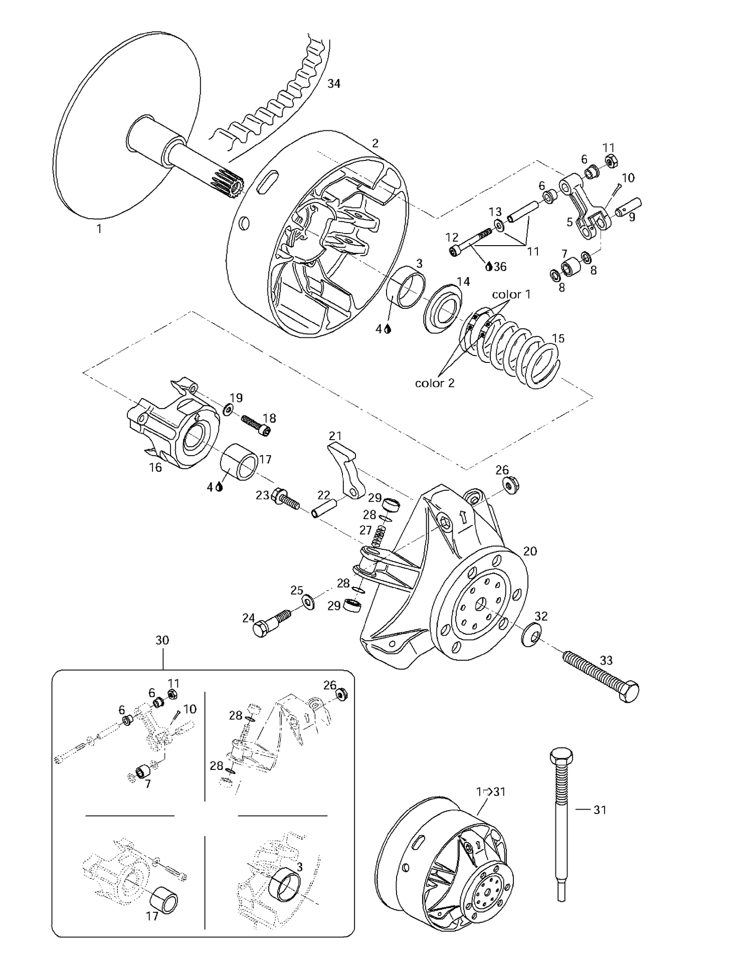 Assembly diagram