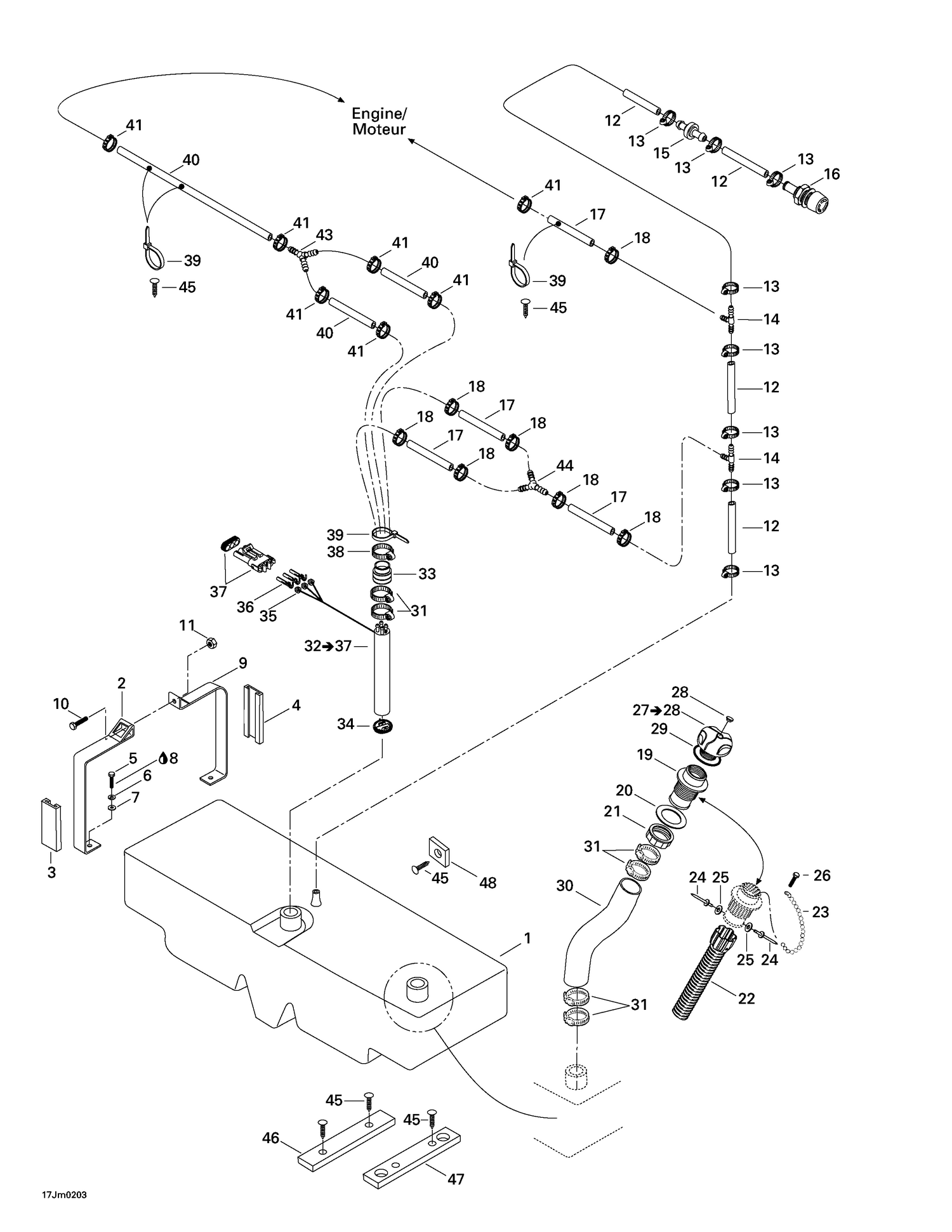Assembly diagram