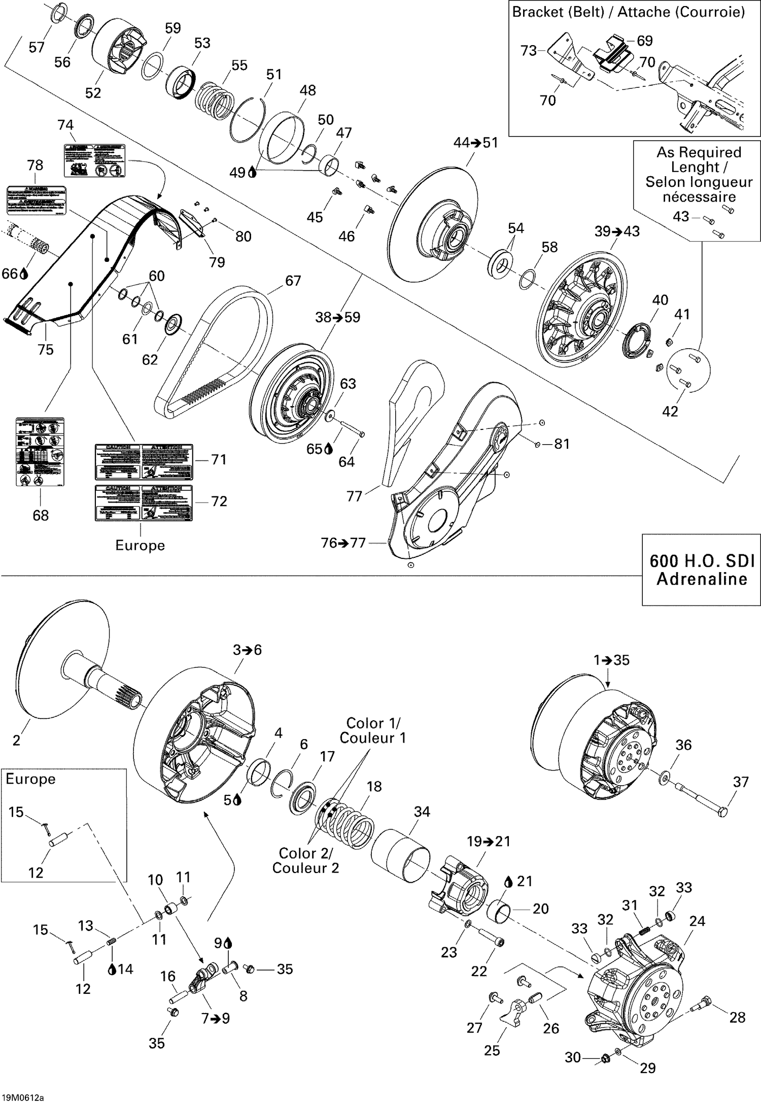 05- Pulley System 600HO SDI