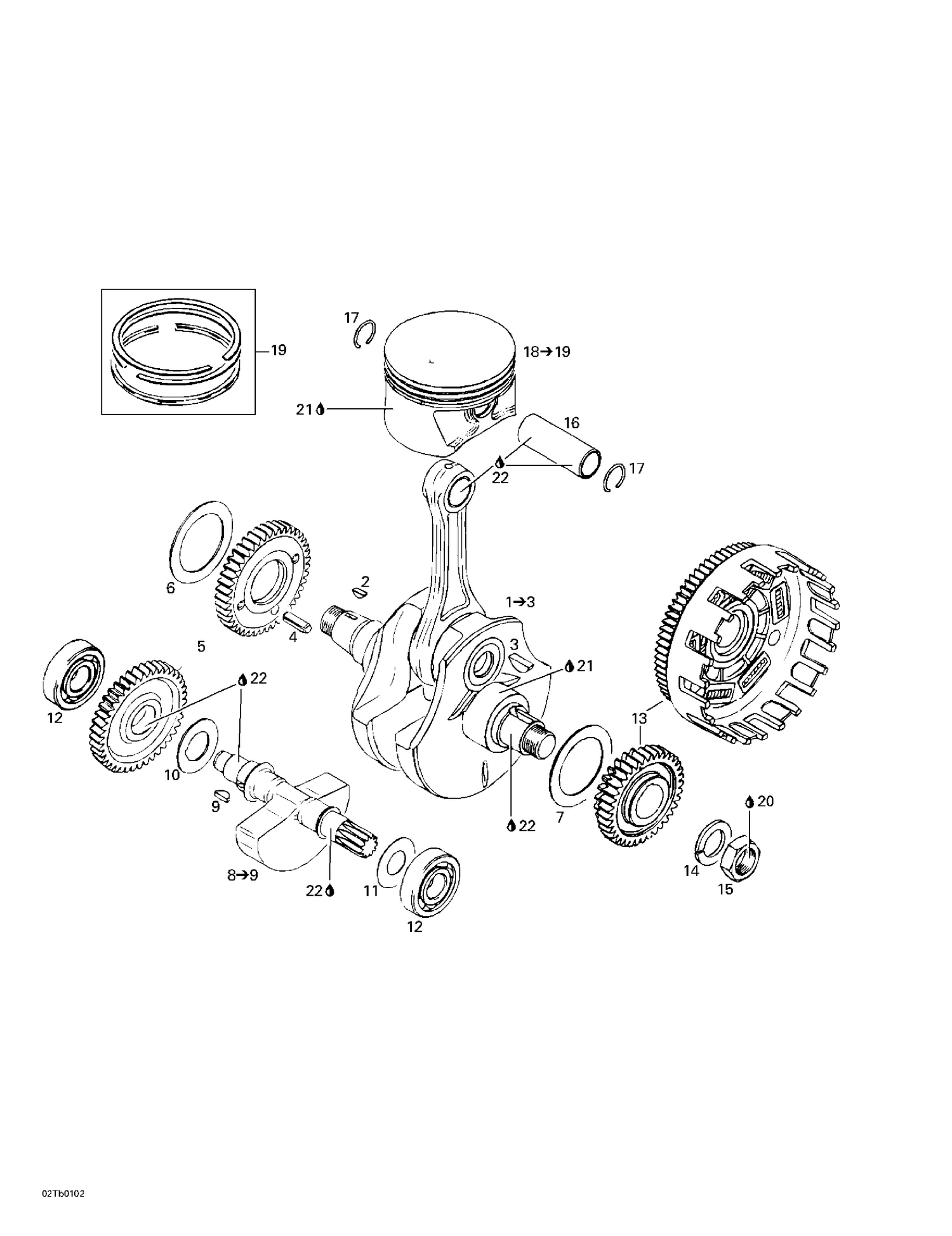 01- Crankshaft And Pistons
