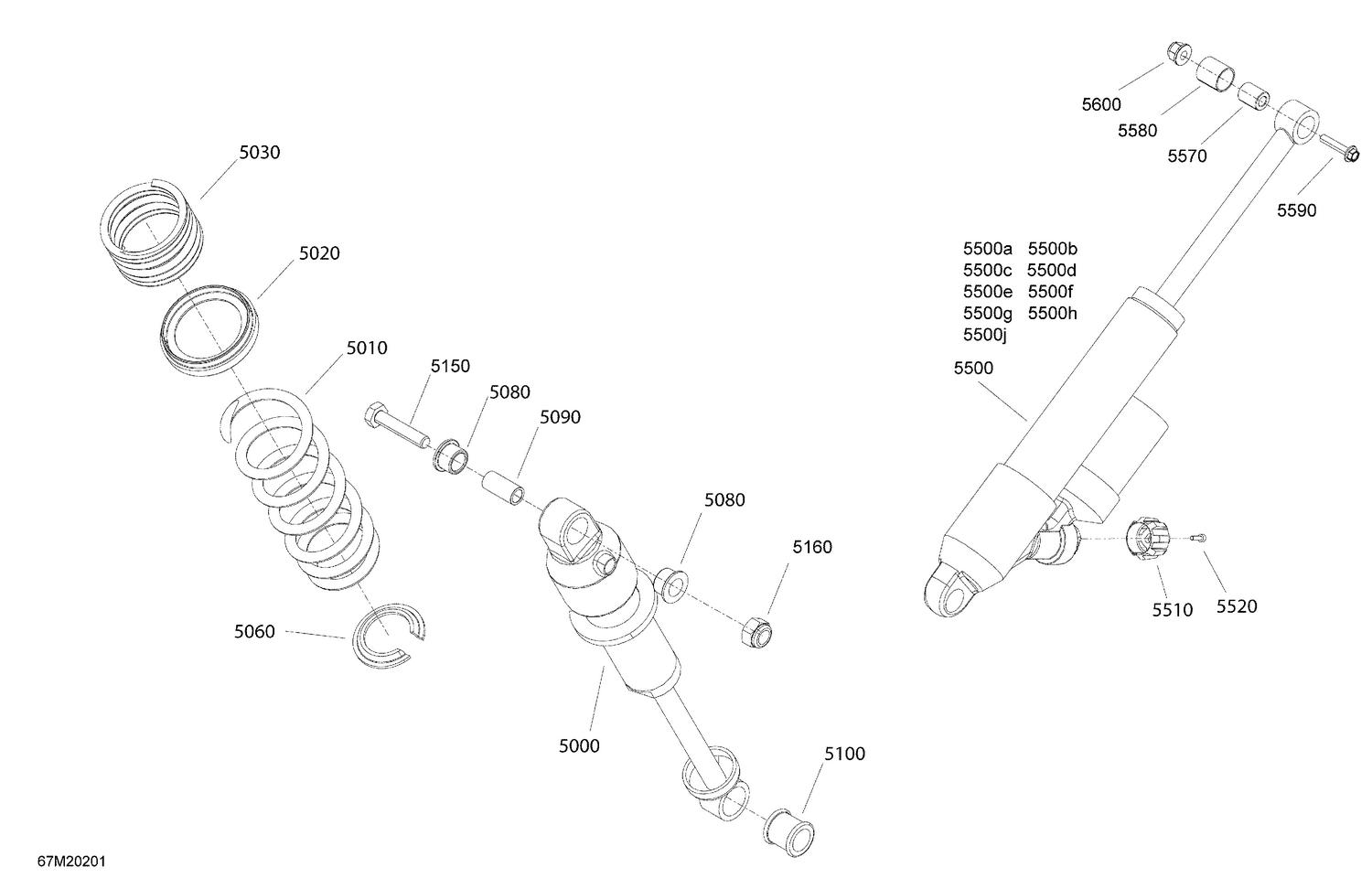 08- Suspension, Rear - Shocks - X
