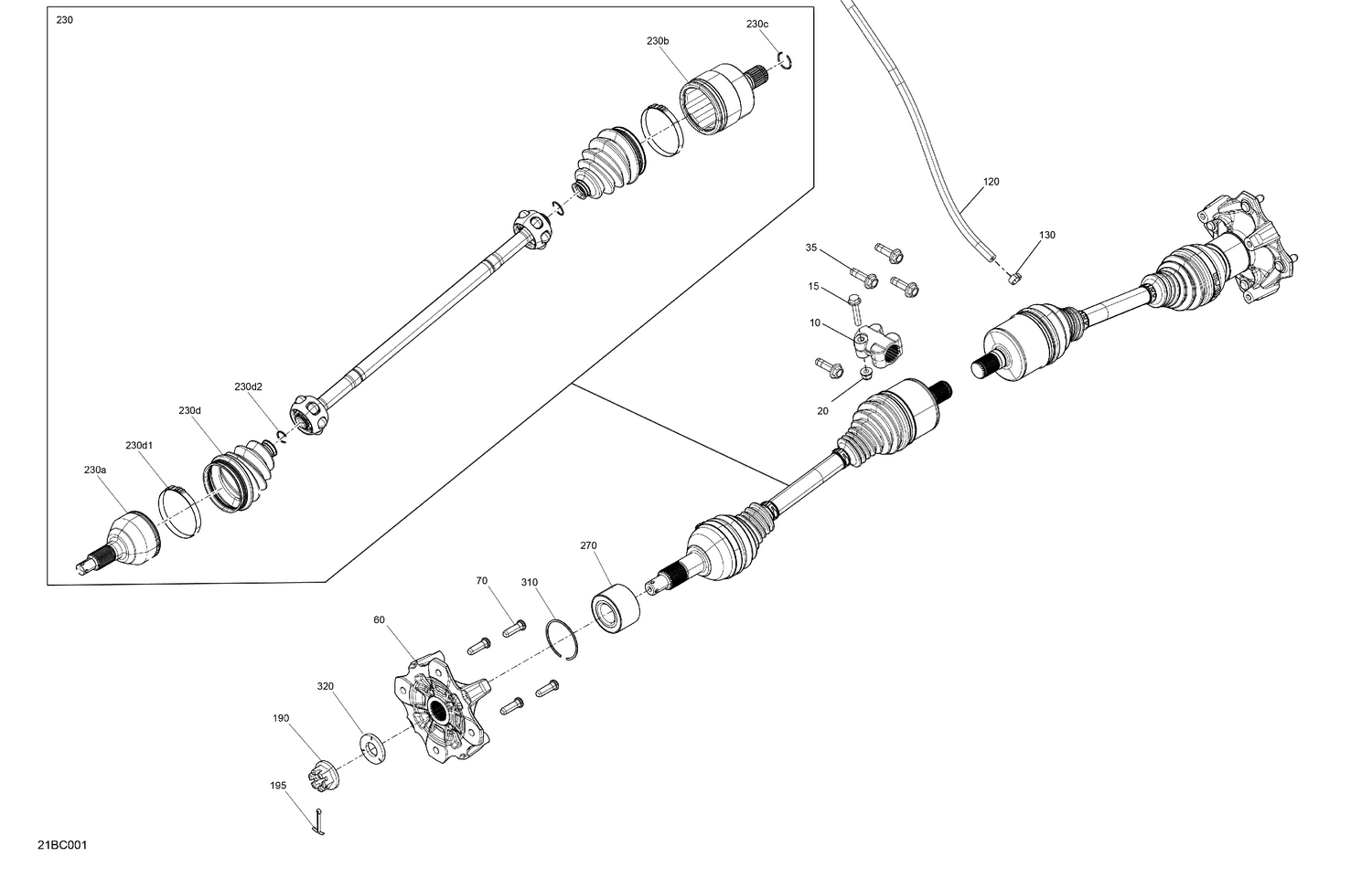 04- Drive - Rear - Common Parts