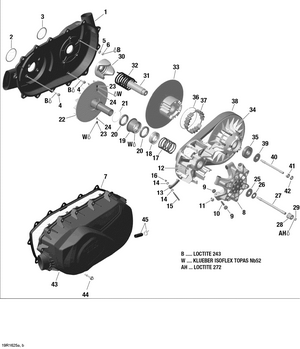 05- Transmission - 1000r Efi (outlander Package Xmr) Schematic