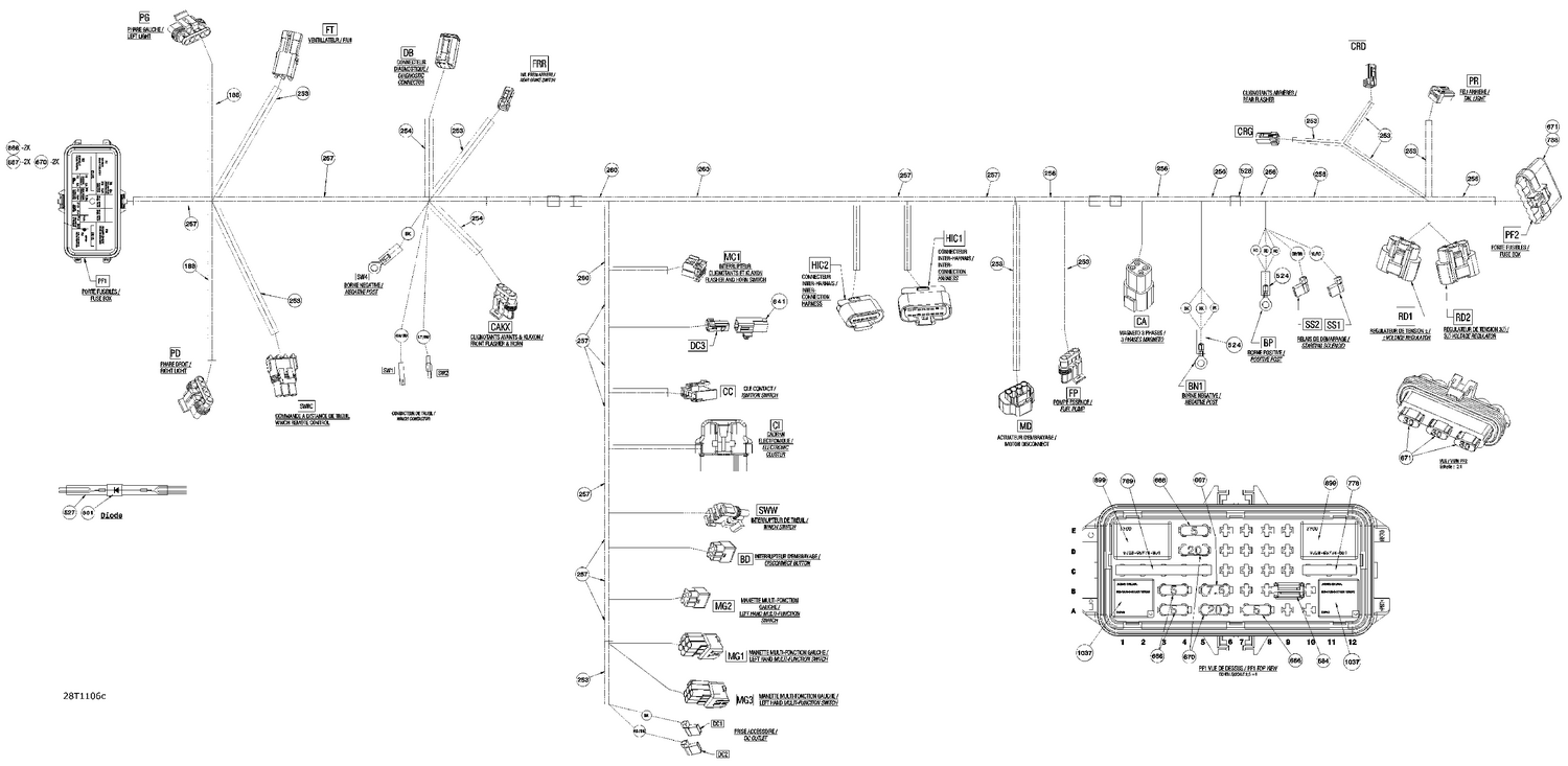 10- Main Harness STD, Europe