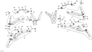 07- Front Suspension Arm Schematic