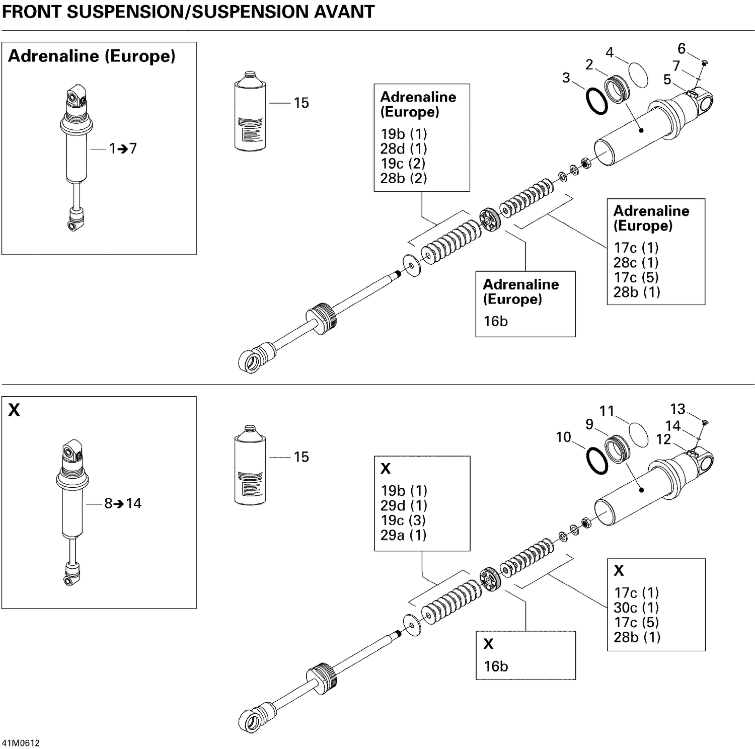 07- Take Apart Shock, Front 800HO