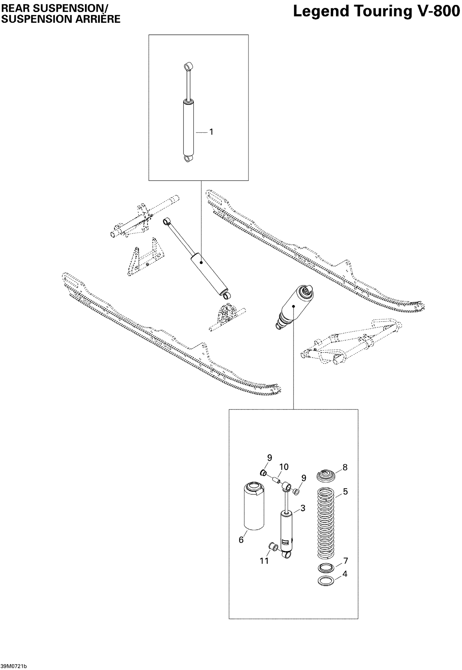 08- Rear Suspension Shocks Touring