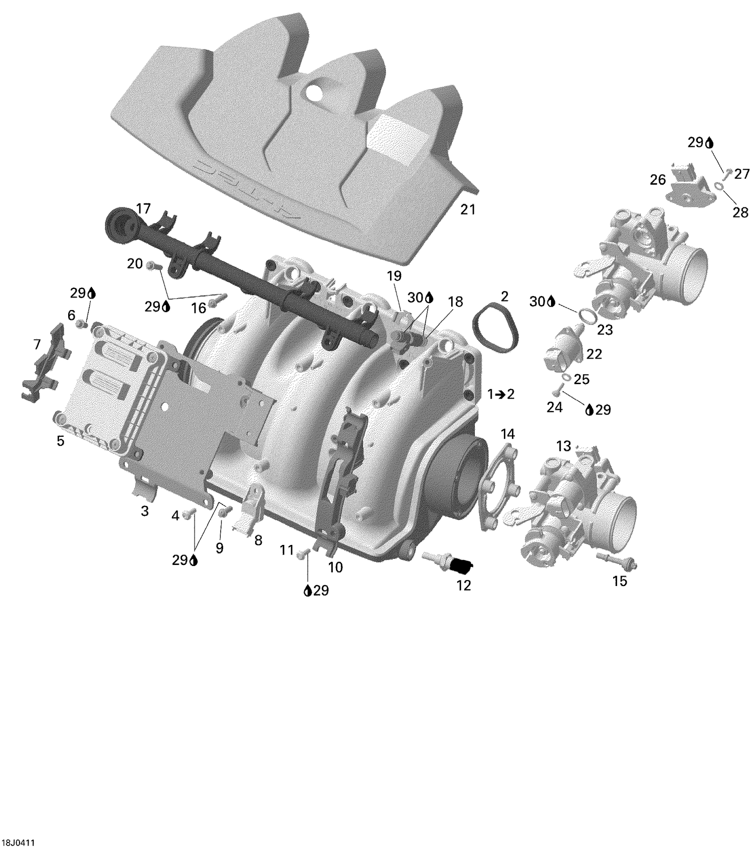 02- Air Intake Manifold
