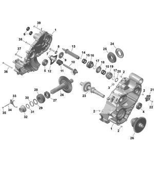 01- Rotax - Gearbox 1 Schematic