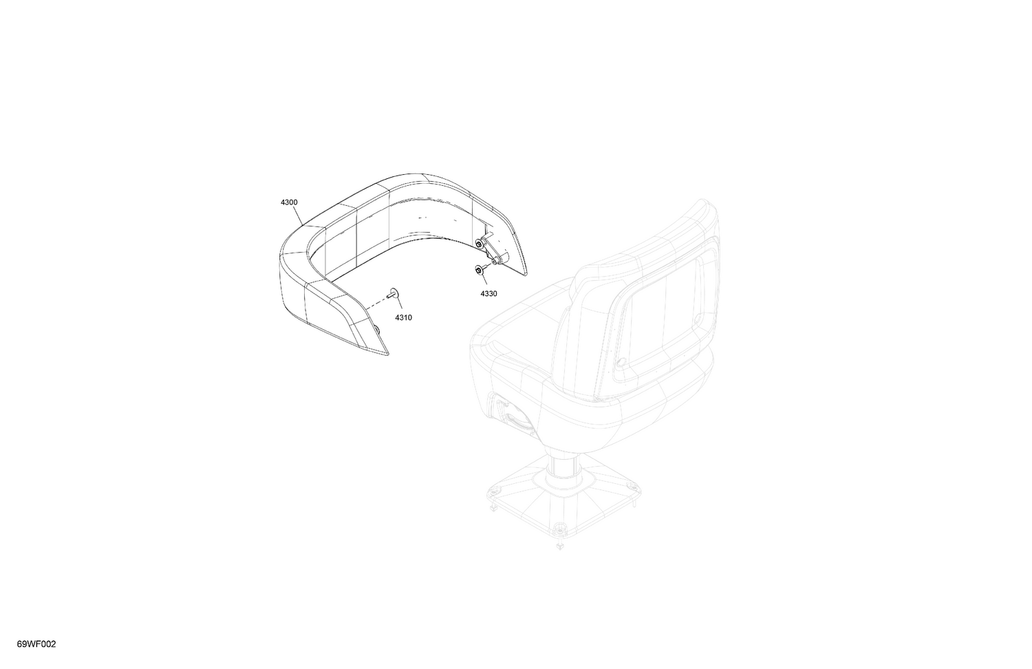 07- FURNITURE - Driver Seat Bolster