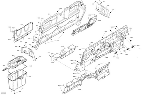 07- Cab Interior - Back Wall Schematic