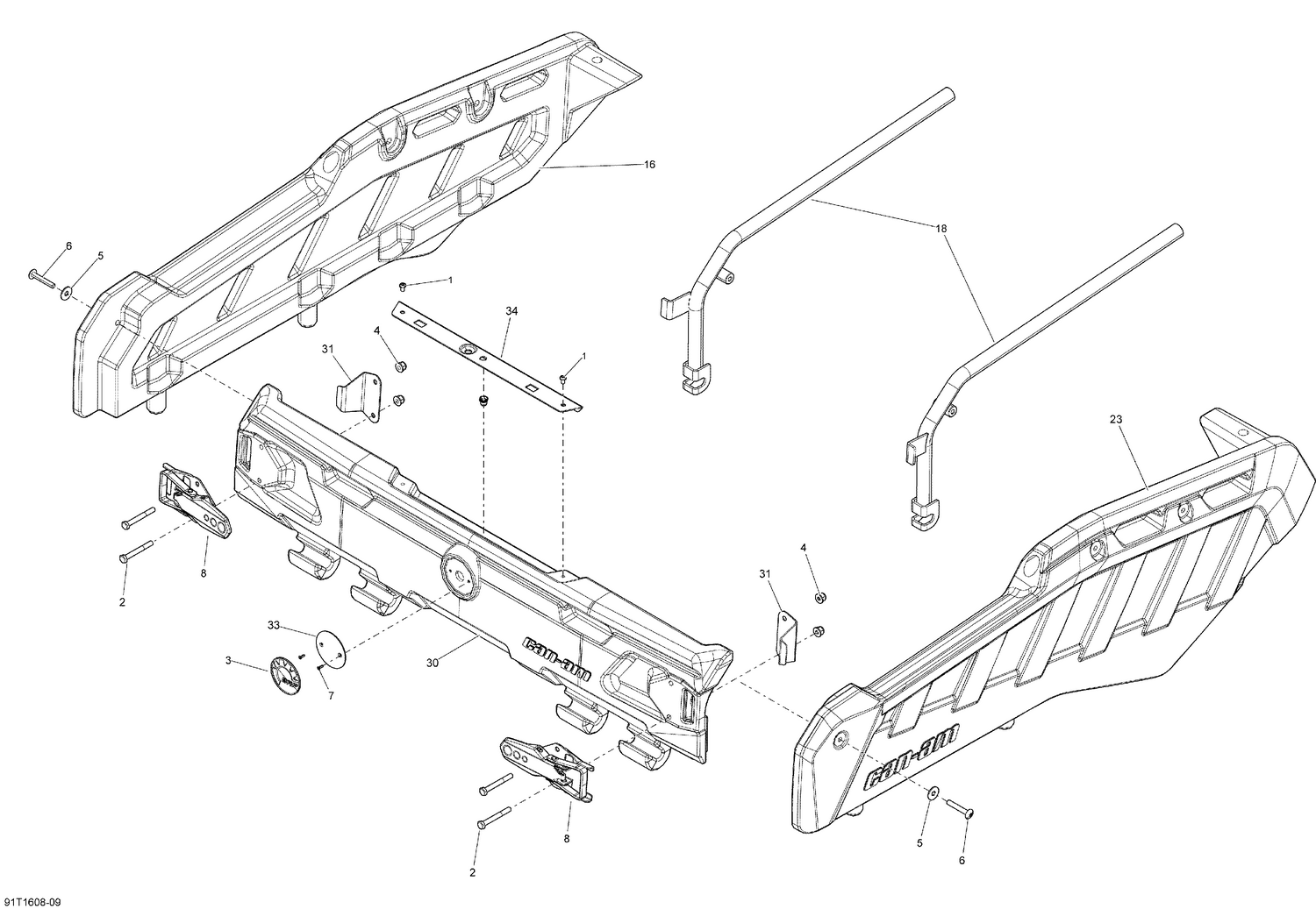 09- Side Wall Cargo Wall Kit
