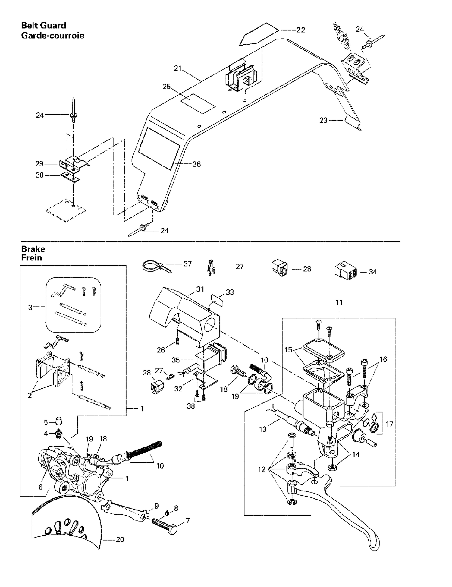 06- Hydraulic Brake And Belt Guard
