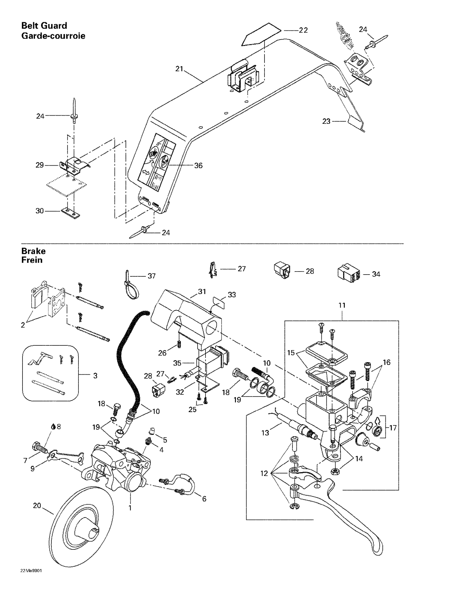 06- Hydraulic Brake And Belt Guard