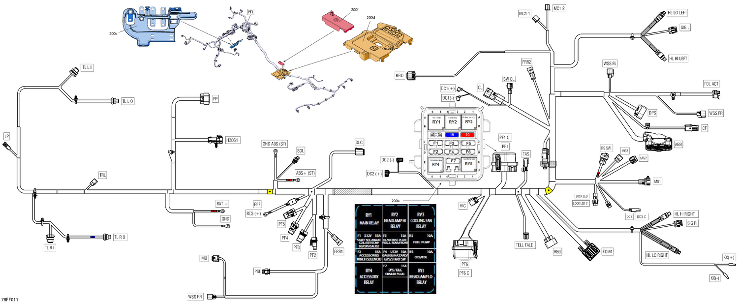 08- Electric - Main Harness - 710011234