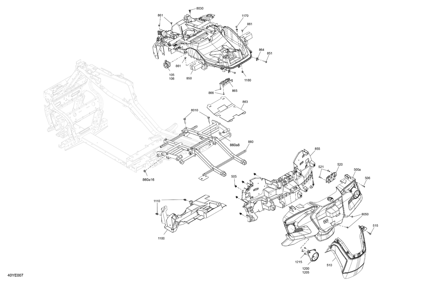 07- Body - Cargo Structure And Rear Fenders