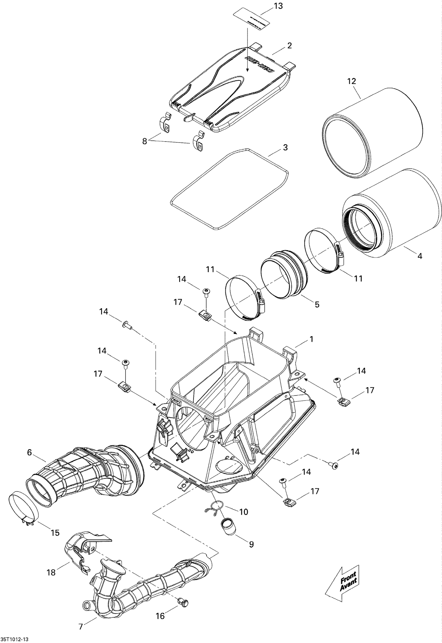Assembly diagram