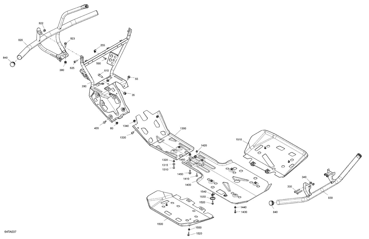 07- Body - Skid Plate -  Mossy Oak Edition