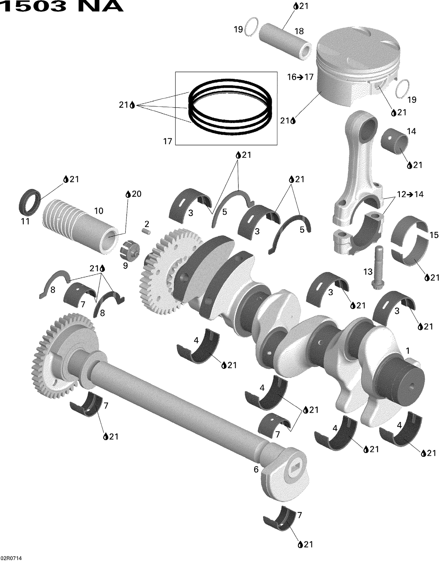 01- Crankshaft And Pistons