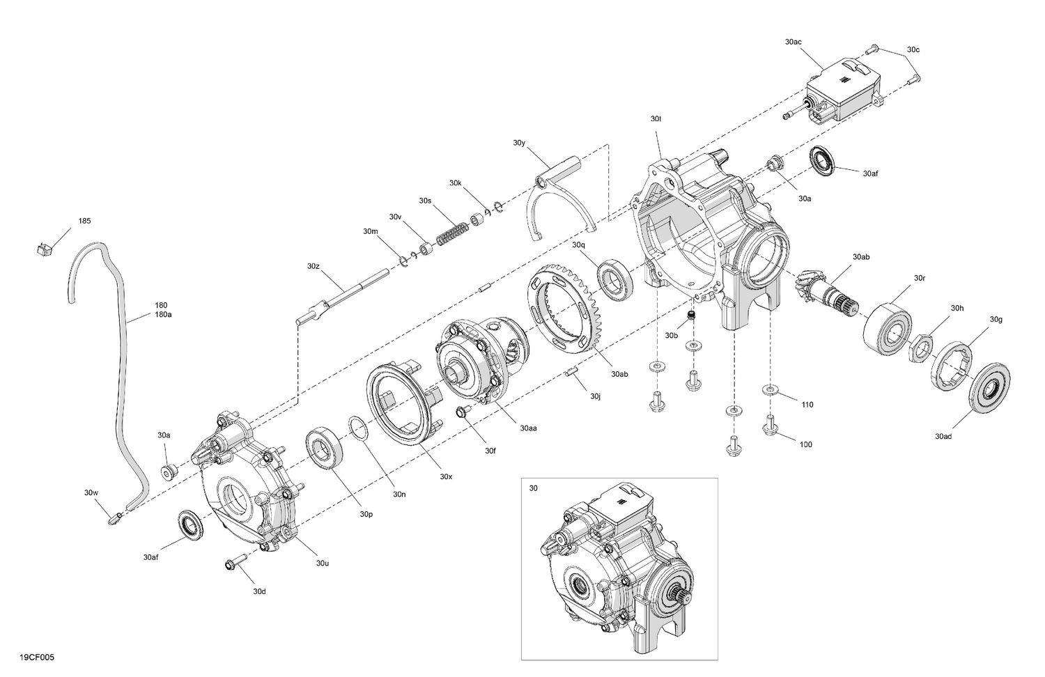 04- Drive - Front - Differential Parts