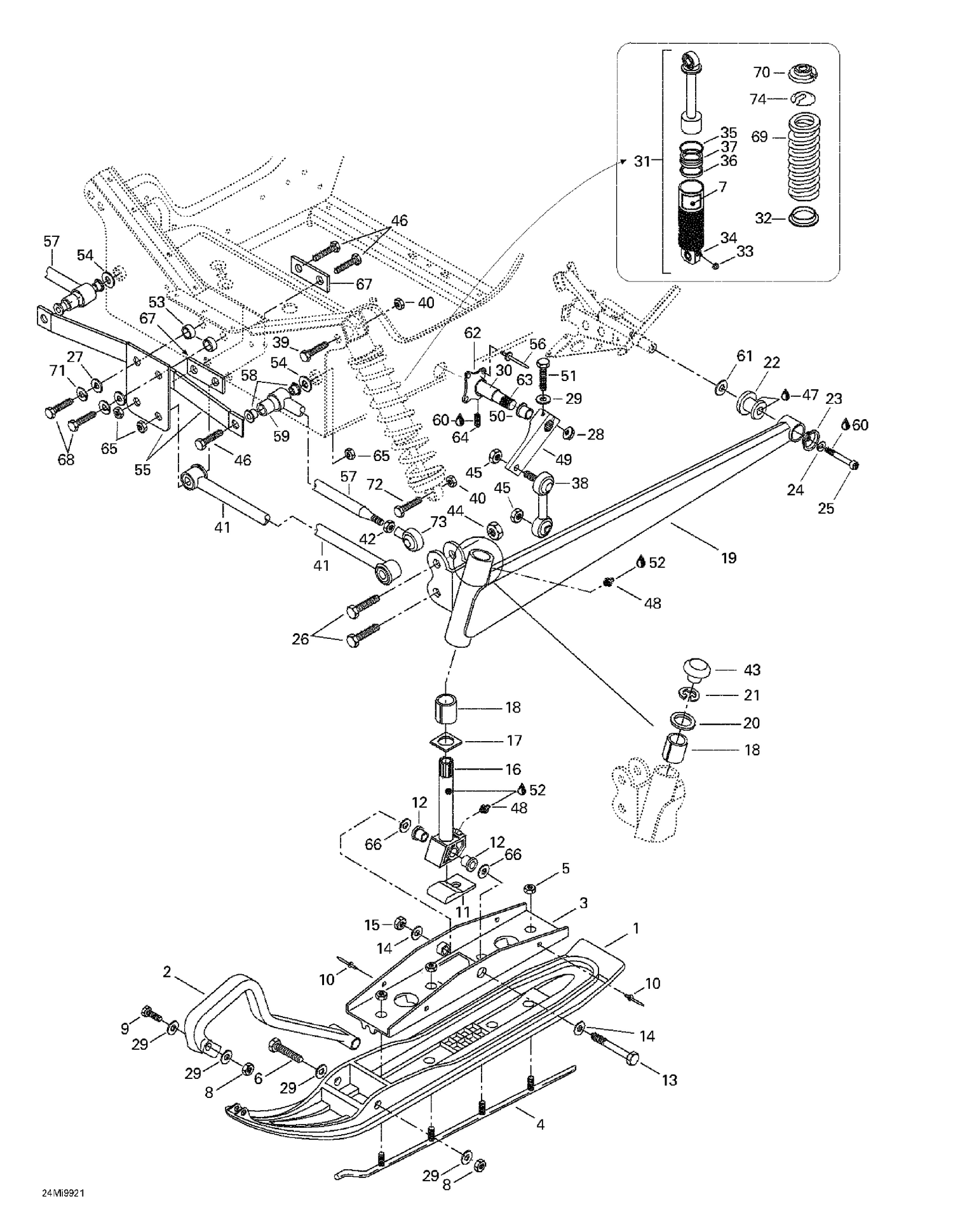 07- Front Suspension And Ski