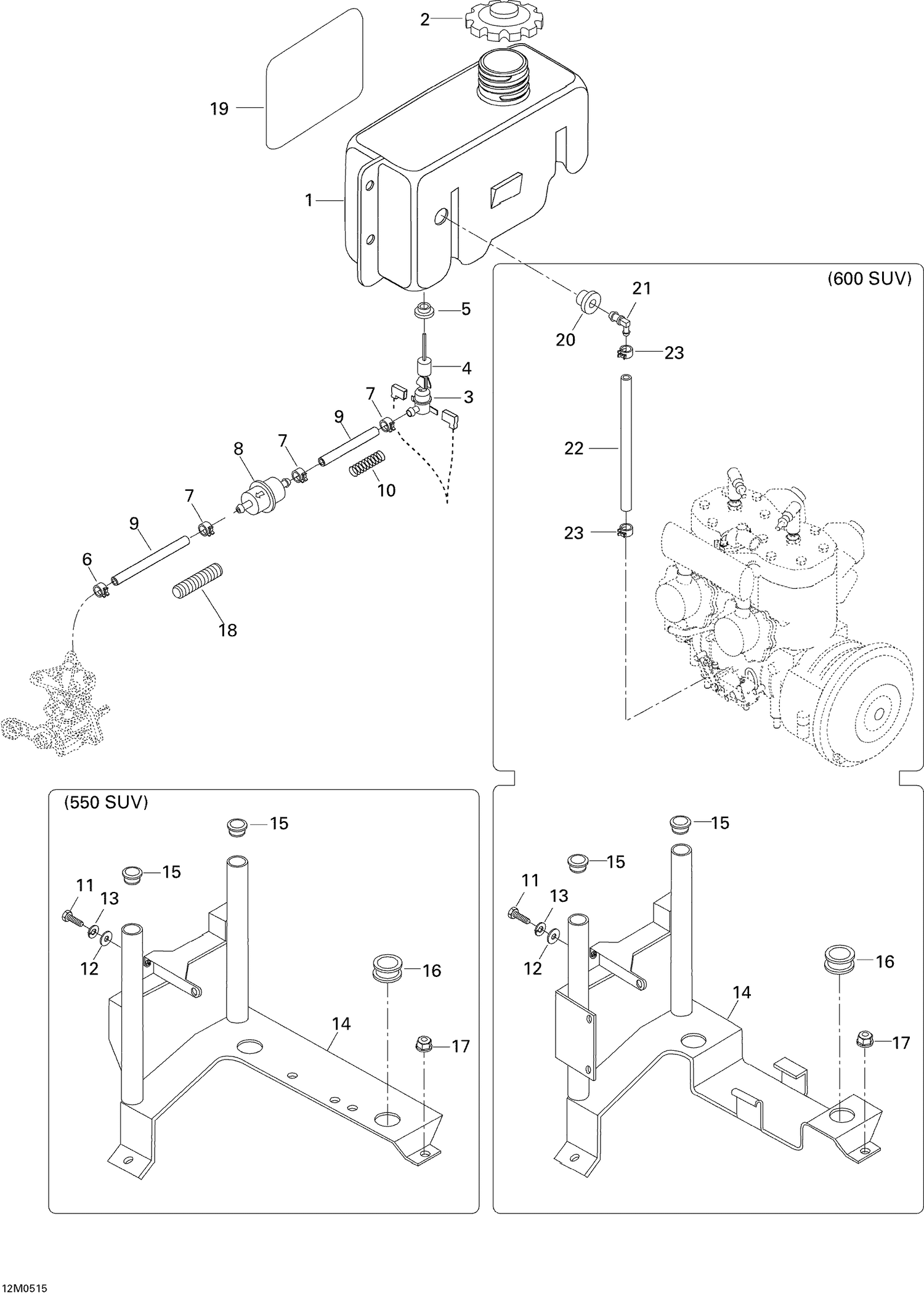 02- Oil System 550F SUV