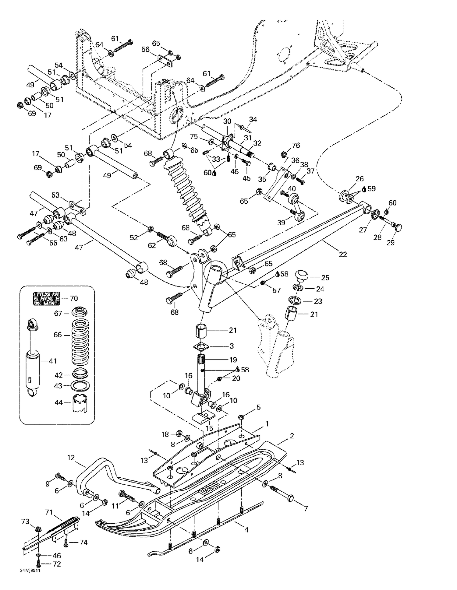 07- Front Suspension And Ski