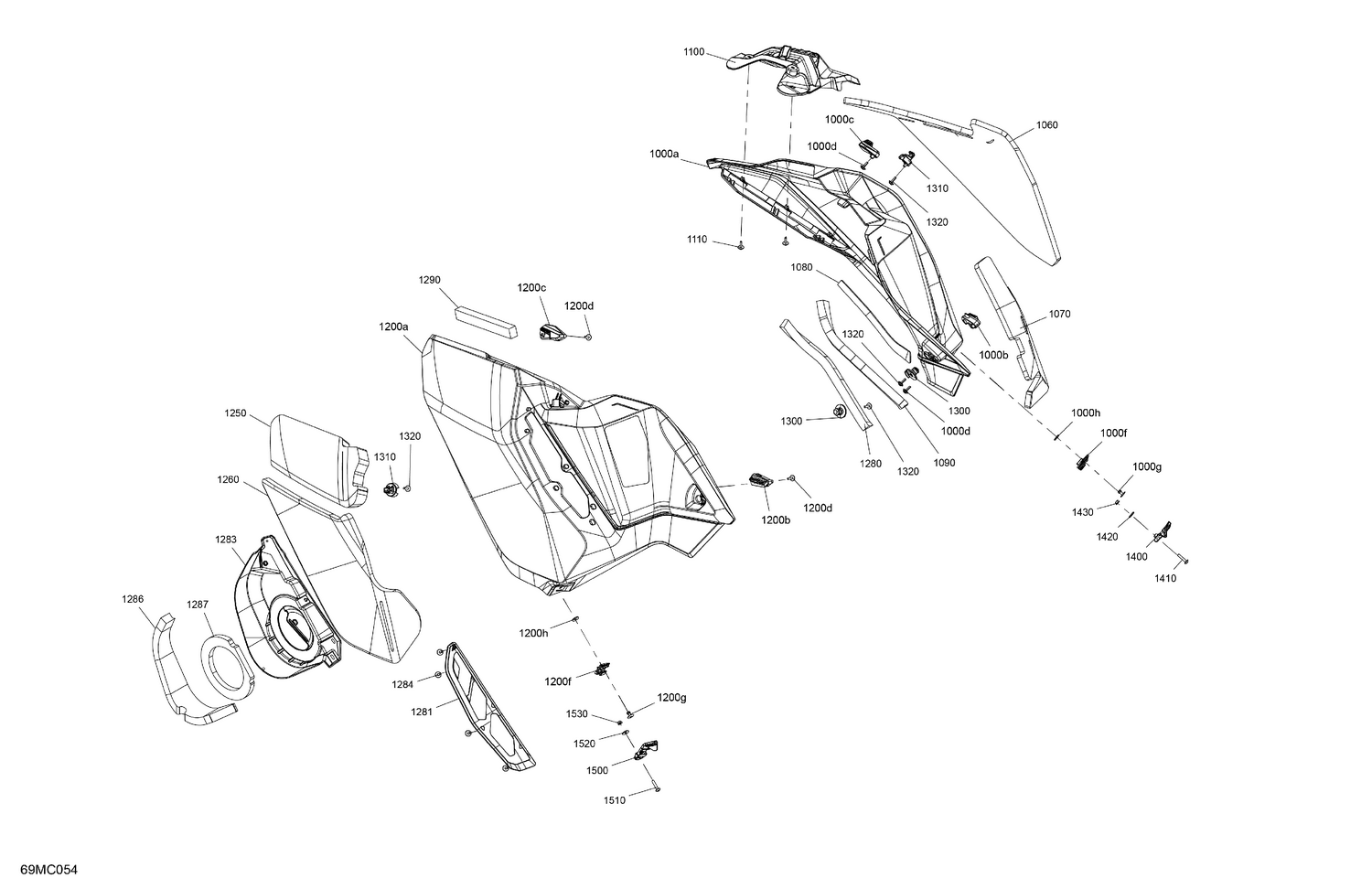 07- Body - Side Panels - Without DSHOT