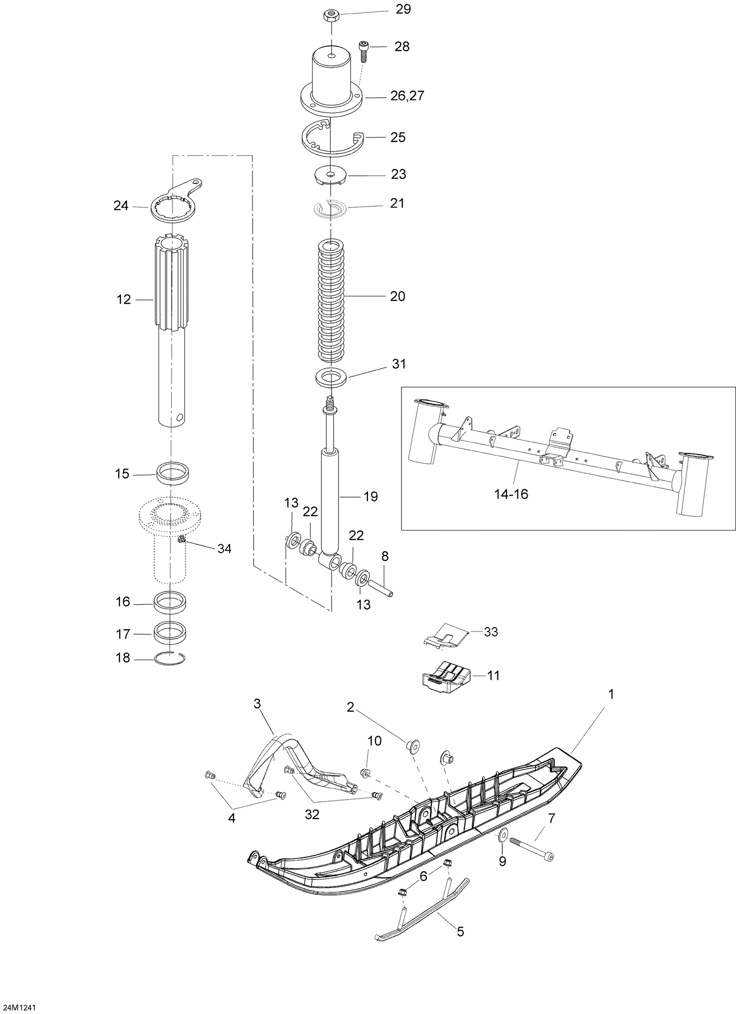 07- Front Suspension And Ski