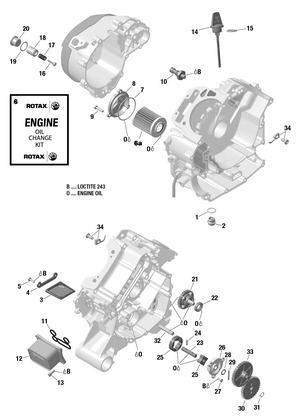 01- Rotax - Engine Lubrication Schematic