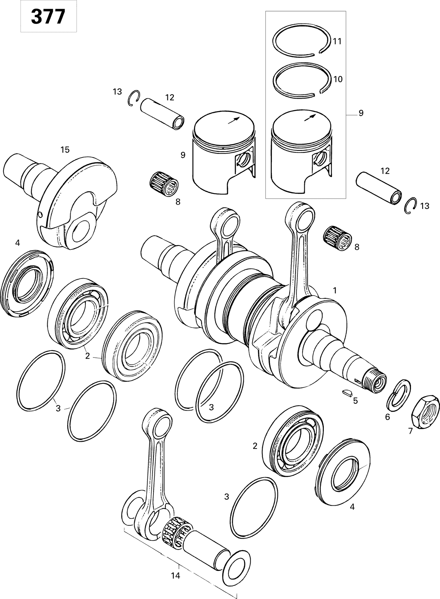 01- Crankshaft And Pistons 377