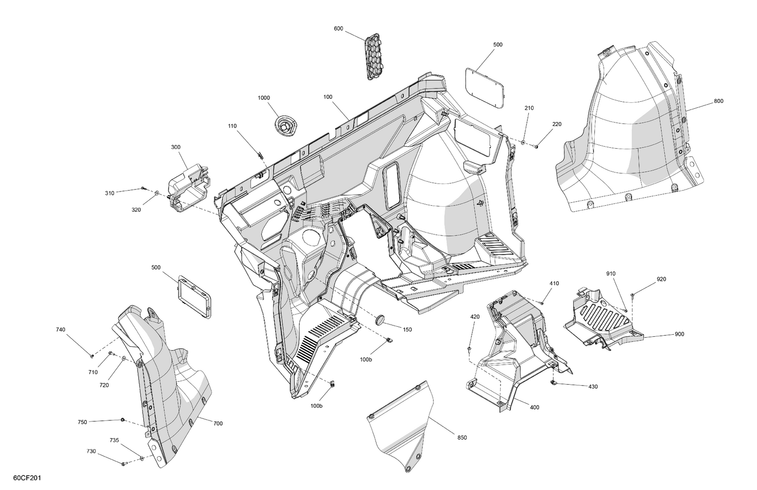 07- Cab Interior - Firewall