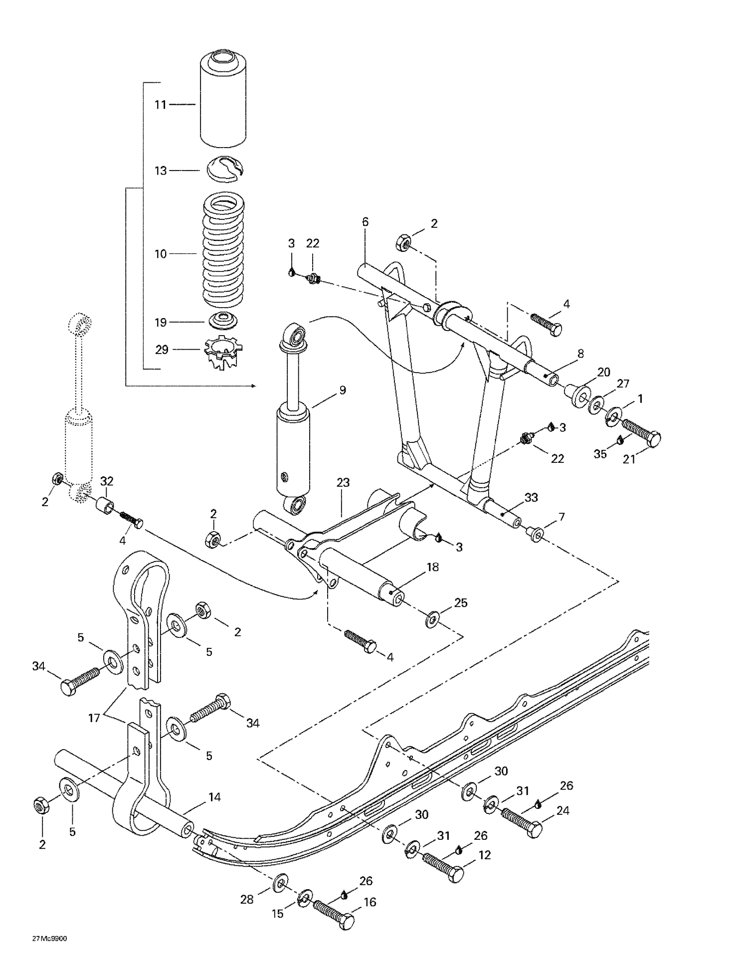 08- Front Arm, Rear Suspension
