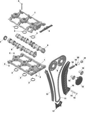 01- Rotax - Valve Train Schematic