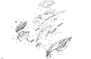 07- Body - Hood Schematic
