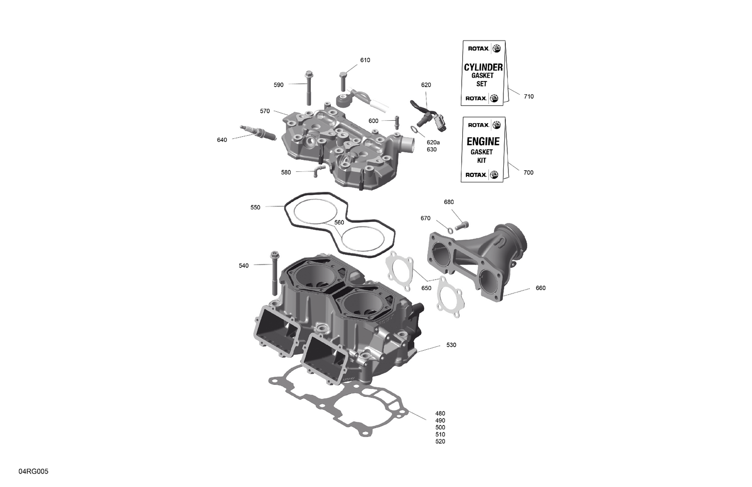 01- ROTAX - Cylinder