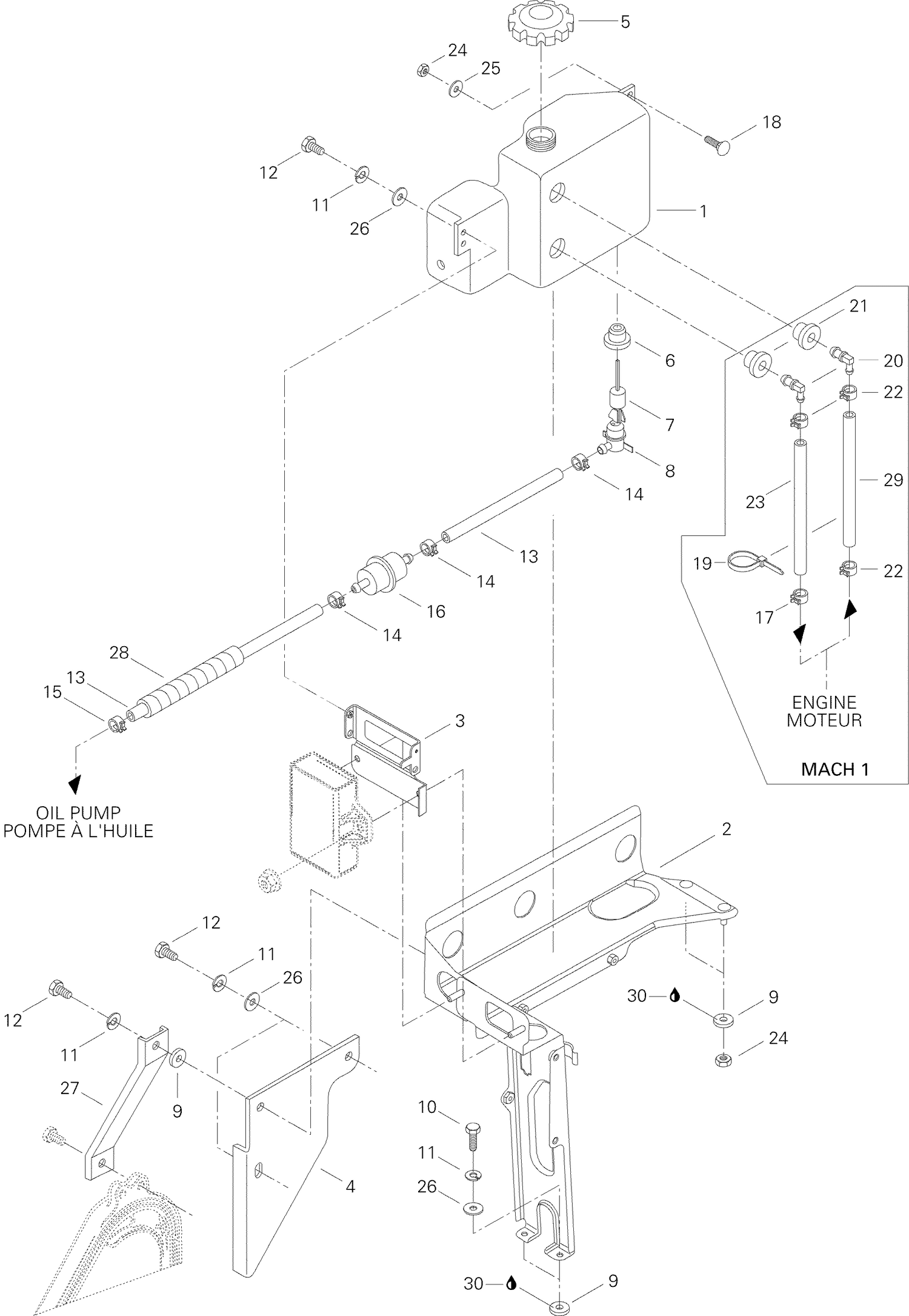 02- Oil Tank And Support Form III, III LT