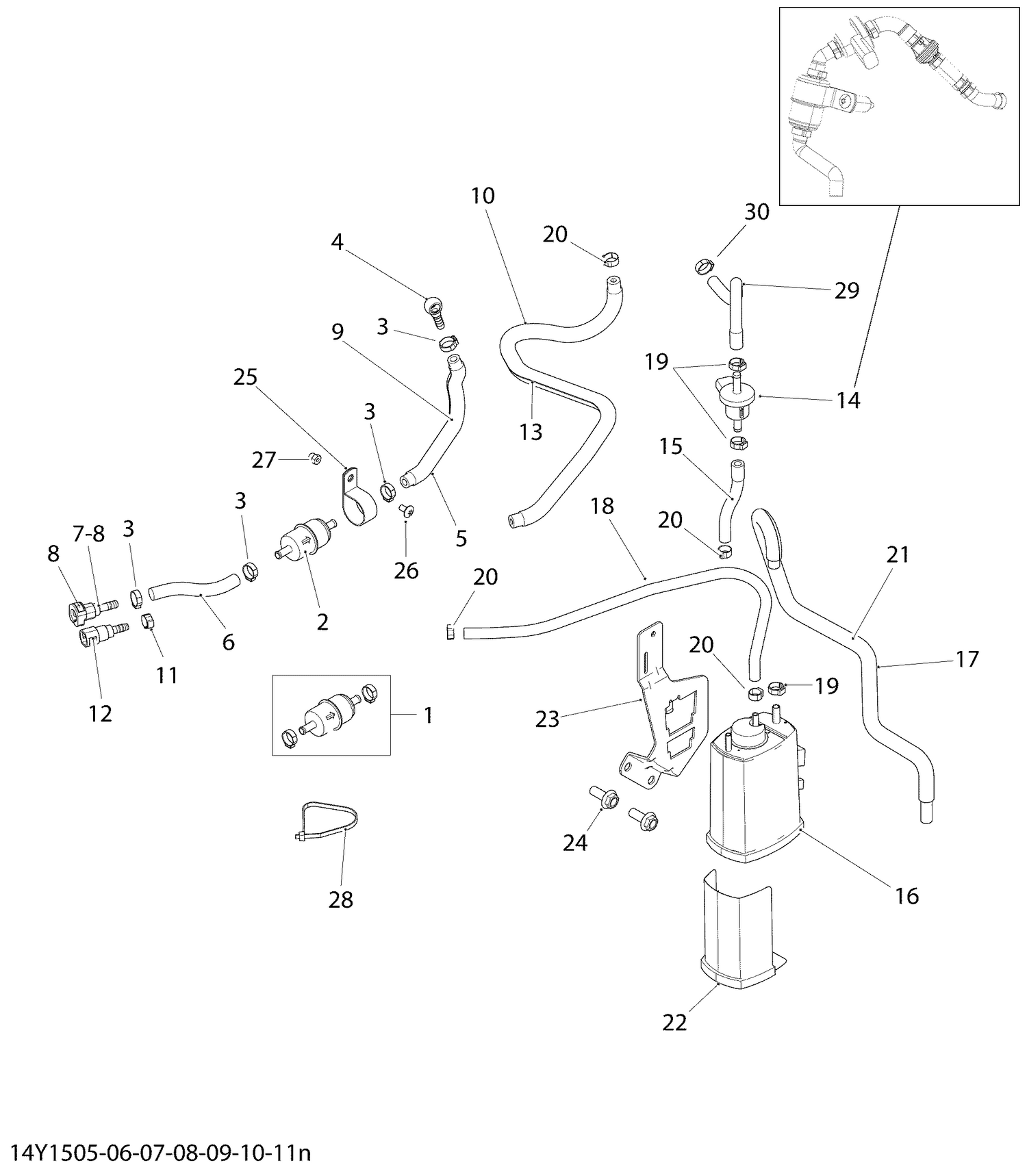 Assembly diagram