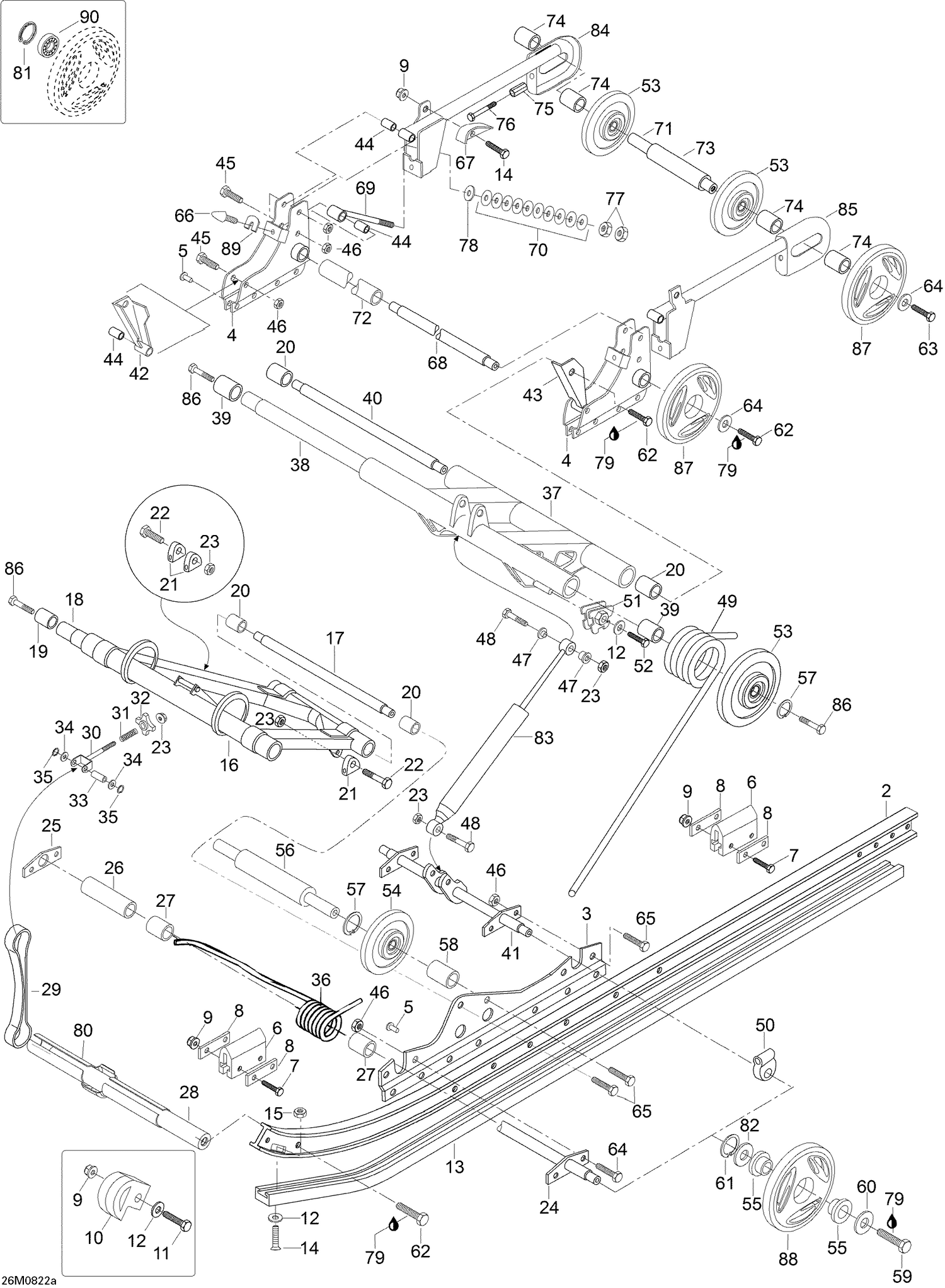 08- Rear Suspension SWT 550F