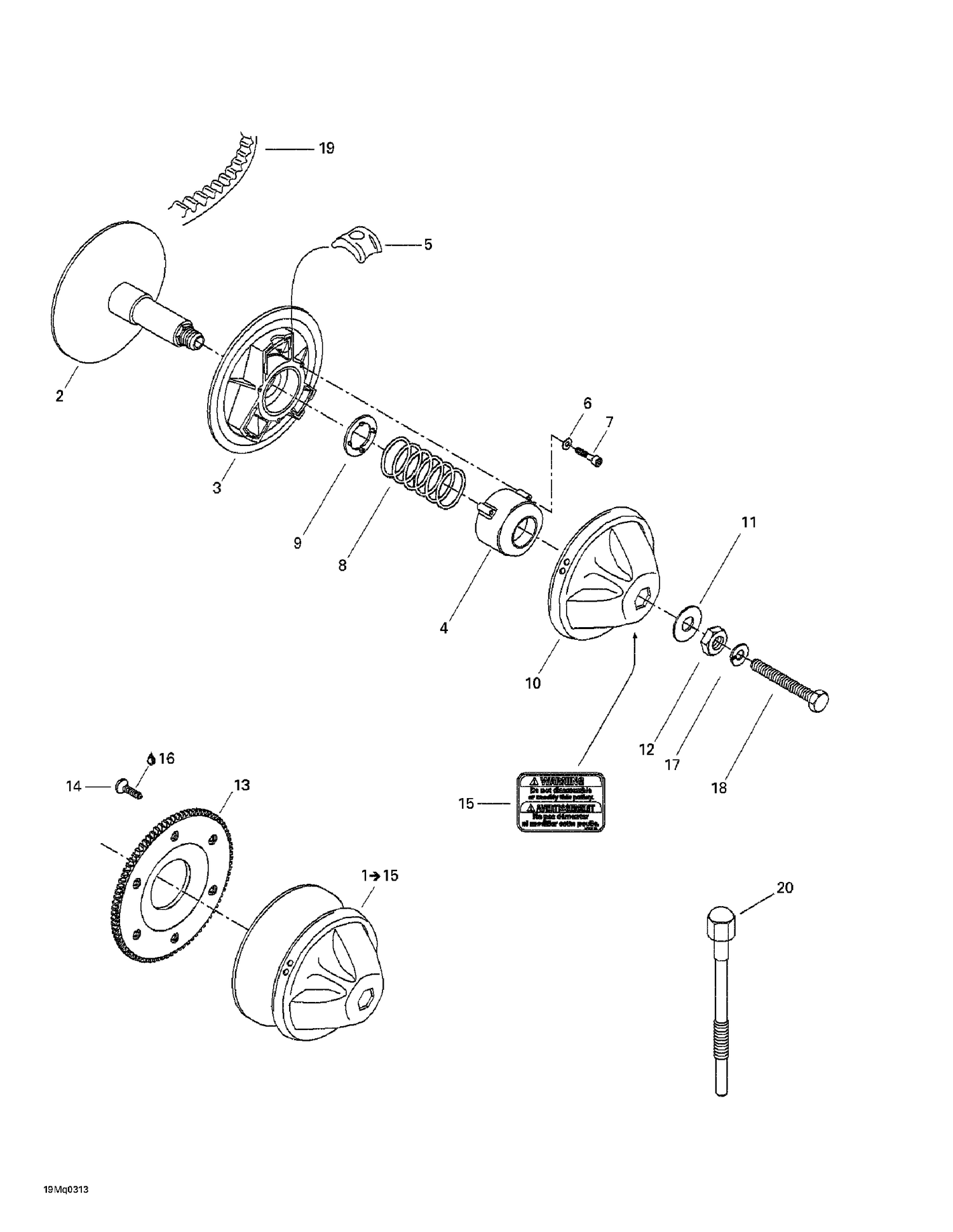 Assembly diagram