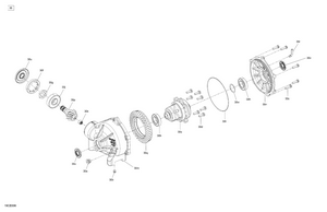 04- Drive - Front - Differential Parts Schematic