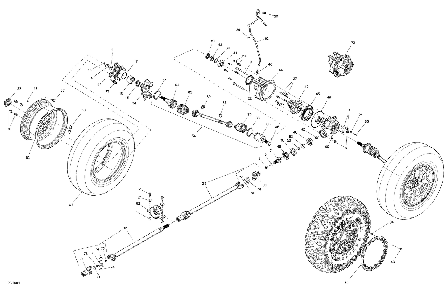 07- Drive System, Front