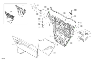 07- Enclosure Cab - Front Doors Schematic