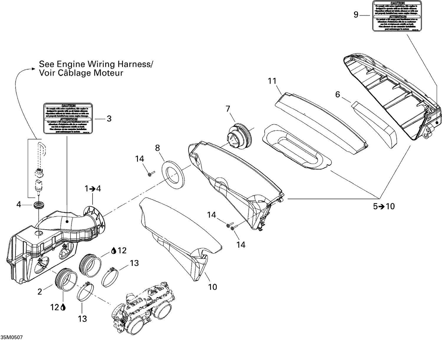 Assembly diagram