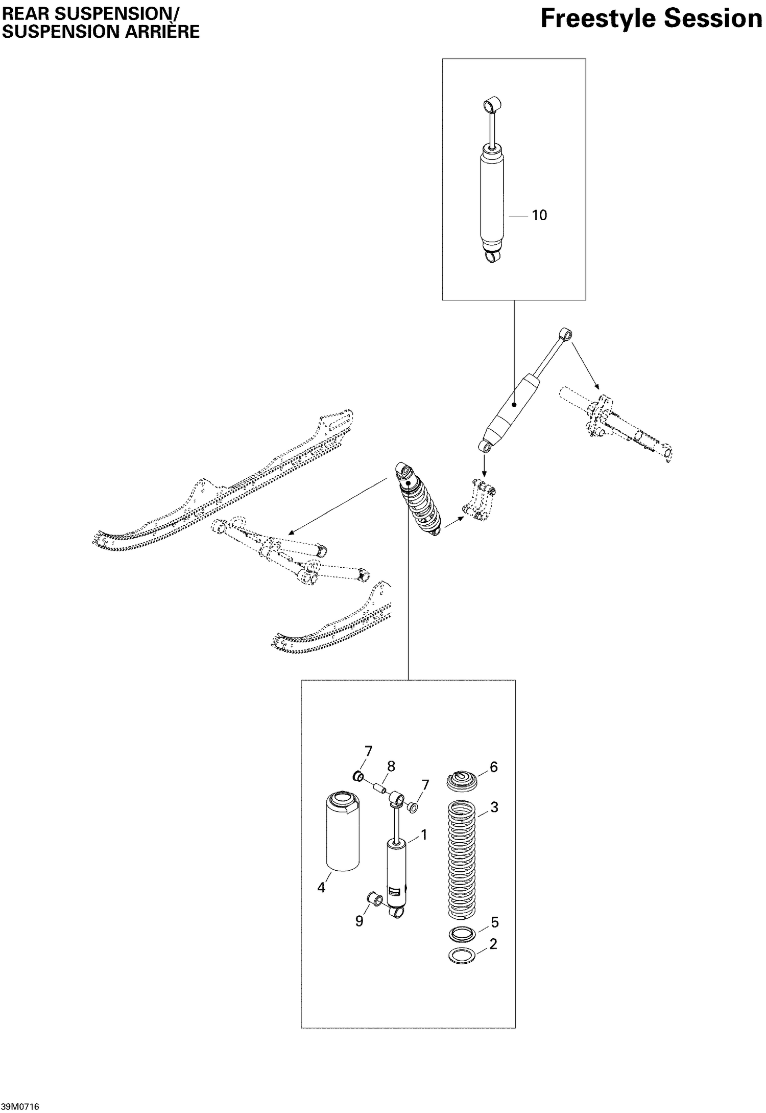 08- Rear Suspension Shocks 550F