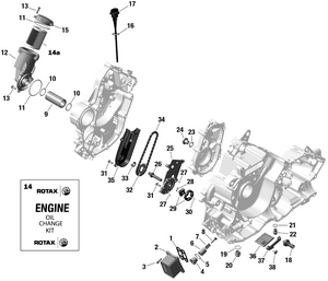 01- Rotax - Engine Lubrication Schematic