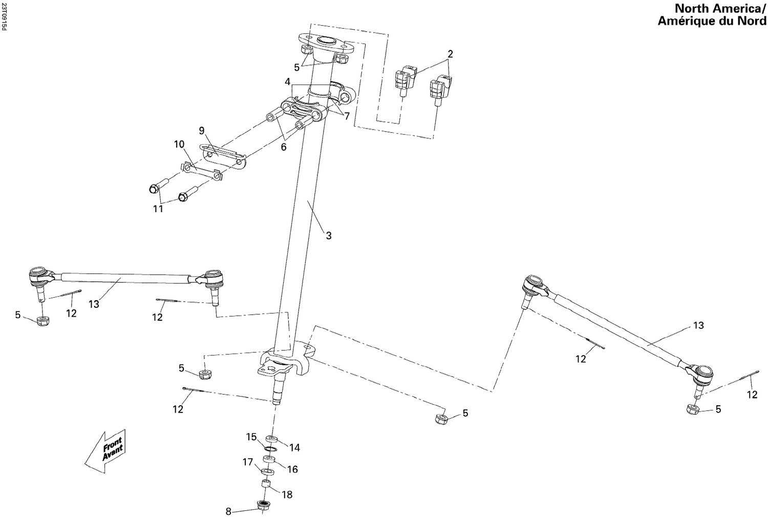07- Steering Linkage North America