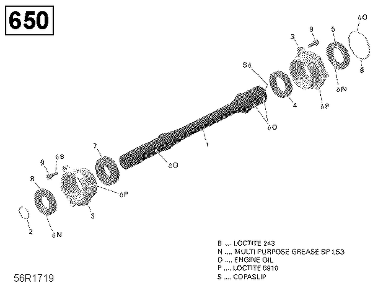 08- Drive Shaft - 650 EFI