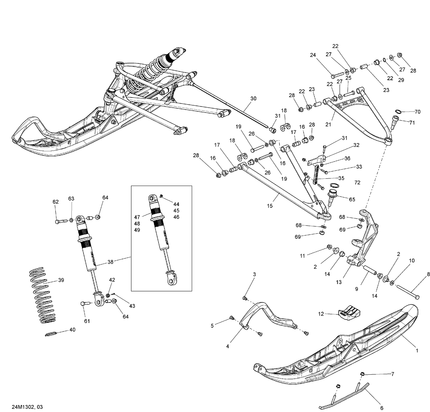 07- Front Suspension And Ski