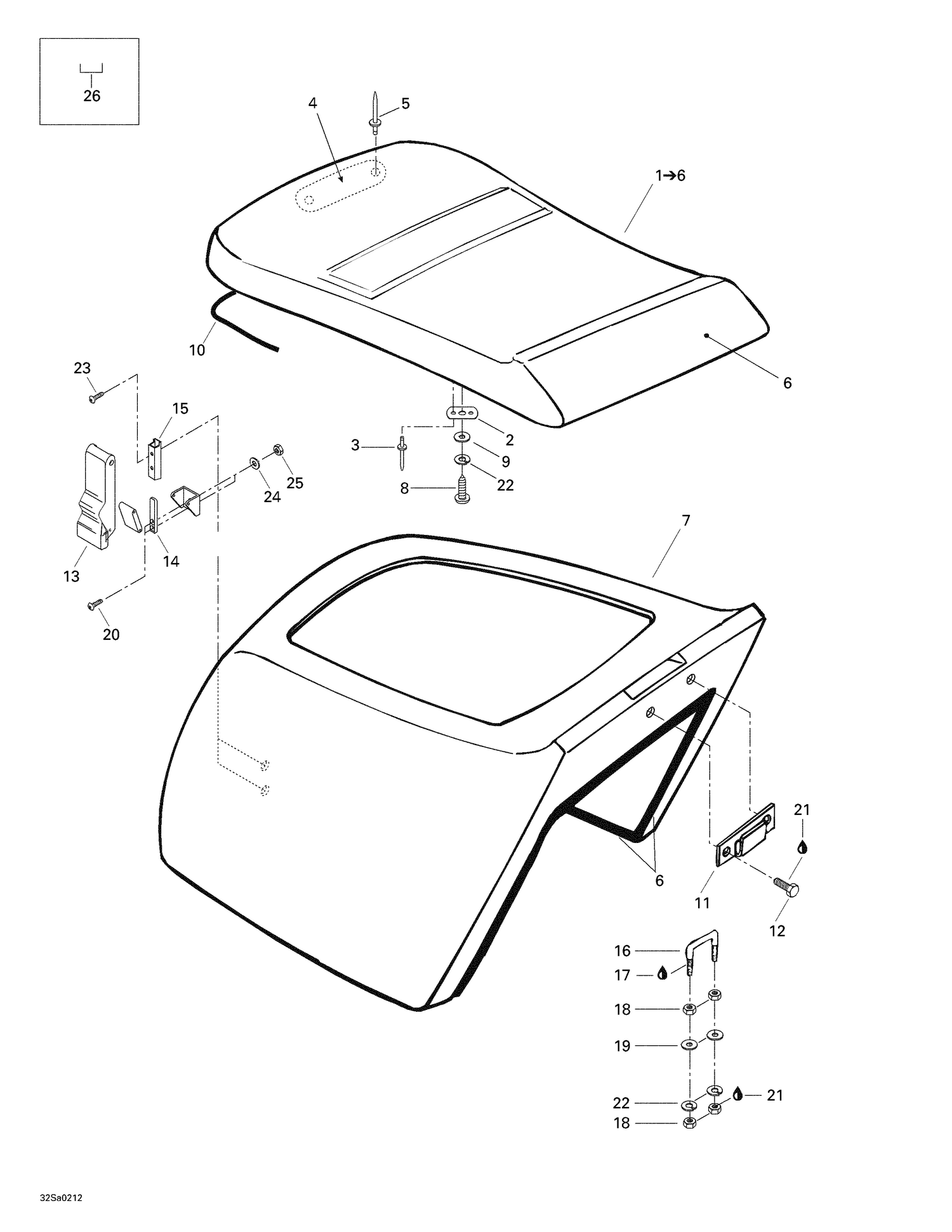 09- Engine Cover And Seat